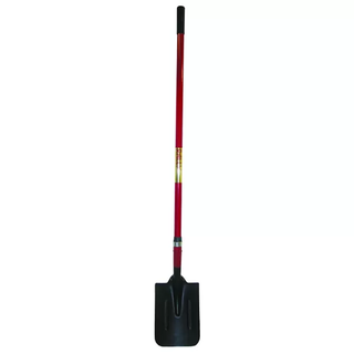 Rally SQ Mouth Post Hole Shovel, Fibreglass Handle