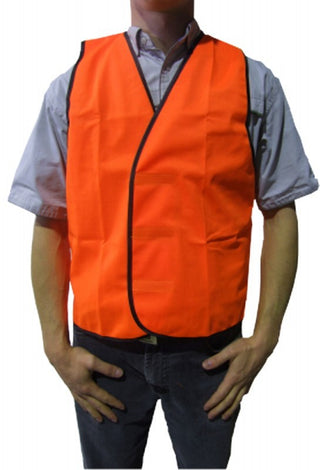 Orange Reflective Safety Vest - Day