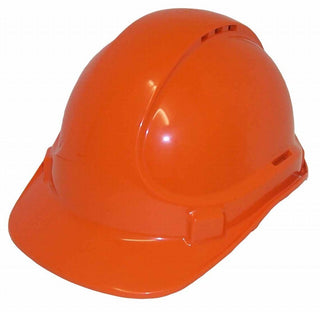 Unisafe Orange Airflow Helmet - Orange