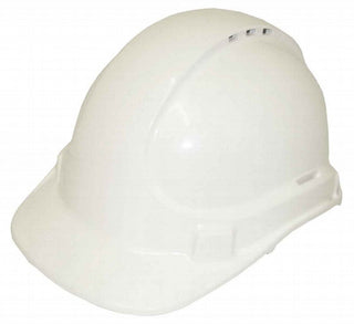 Unisafe White Airflow Helmet - White