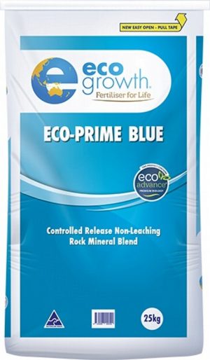 ECO-GROWTH ECO-PRIME BLUE FERTILISER, 25KG