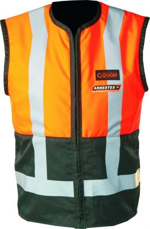 Clogger Reflective Chainsaw Vest