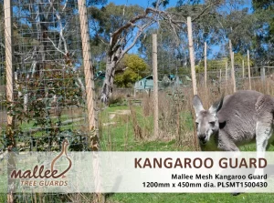 Mallee Mesh Kangaroo Guard. Mesh Kangaroo Guard 1200mm High