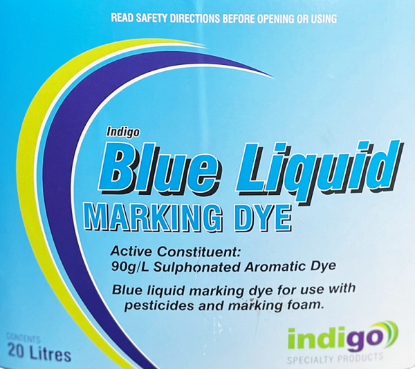 indigo blue marking dye colouring