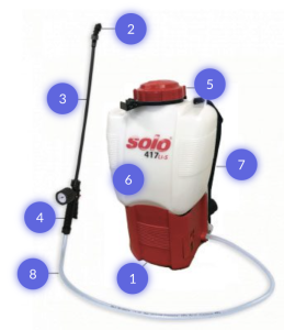 StrataGreen Solo Battery Backpack Sprayer 10ltr - 2 Speed